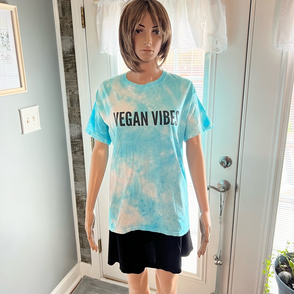 Vegan Vibes Tye‎ Dyed SM T-Shirt